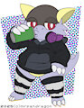 [Commission] Mega Kangaskhan Gamer Boi #SFW