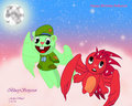 Deux anges mignons.... Flaky et Flippy by BlueSerperior