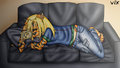 Sleeping in the Afternoon by Vik