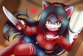 Shiba  Cosplaying as Miside by WhiteMageTifa