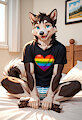 Gay Pride Wusky by TorbiWusky