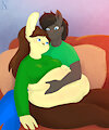 Romantic Snuggling