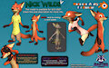 Nick Wilde 3D Model 🦊REMAKE🦊 by RasterRaccoon