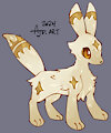 White Gold Umbreon by Flipside