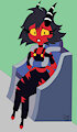 Millie In An Escape Pod (Commission)
