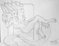 Fur the More 2022 Sketch Commission for Figment by Ashwolves5