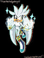 Silver the hedgehog by Lizabuguwu