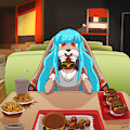 Bunny Eva's Date by SorenKisamora