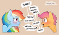 Horsin' Around by ColdBloodedTwilight