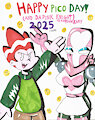 Happy Pico and Da Pink Knight Day by CapCheto92