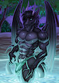 Shade Nocturne pin-up by ShadowedHand