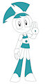 Jenny Waving Hello To You (GIF Animation)