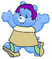 Flurry Heart Bear as Tira Bear by NewOliviaKoopaPlude