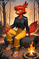 Heather Camps Out (Ai) by 2BIT
