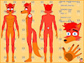 Reference sheet 2024 - Red McMaroon by EricXoring