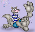 French Wolf Gir Paws by TheRedSkunk