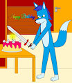 happy birthday AnthonitecusWolff!!! by ALESSIO626