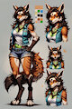 Ginger the Mightyena