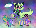 paint eggs
