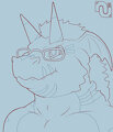 Datum Growlmon Portrait by NenanaUso
