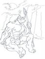 In the woods- inked by Cyran