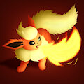 Flareon (redraw) by SketchEms