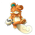 Pawmot x Hisuian Growlithe Adopt! (OPEN) by Mihwte