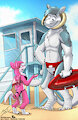 "Gerhardt the Lifegaurd"  by KJBat