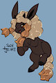 Wooly Eevee Splice by Flipside