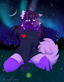 Under the northern lights ✨️ by Eepykittenn