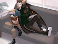 Time to relax. Comm.#767 by cyndybell