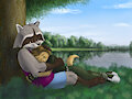 Tod and Bri In Love By The Lake
