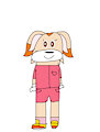Cream In Pink Shirt And Shorts by jeremycrimson