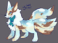 Marbled Kitsune by Flipside