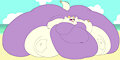 one too many burgers at The Beached Beachgoer
