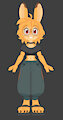 Fanart sculpt Drawligator (carol) clothed by LucidDreaming