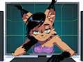AI Nicole the Lynx 4th wall break by FurryFan1989