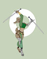 Sword Dancing by FossilArt