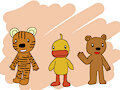 Tiger & Duck & Bear by Bali0004