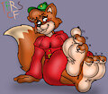 Ignas Fox paws by TheRedSkunk