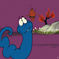THE BLUE RACER