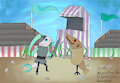 Sir Fishman (collab/game assets) by emeraldswirl