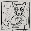 25/04 Supporter Doodle #3 by foxyoreos