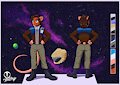 Space pilot ( Commission ) by ink0sin