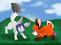 Commission - Feral Friends by YenriStar