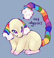 Rainbow Tailed Lintling by Flipside