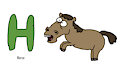 H - Horse Idea #1 Character: Horse (Chowder)