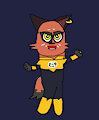 Anthro Nickit As A Yellow Lantern