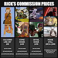 Commission Prices 2025