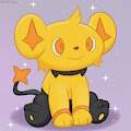 Shinx shiny by KobiDragon